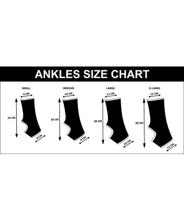 X-Large Black MMA Ankle Support Brace | Achilles Tendon Pain Relief - Buy Online on SooperMarket.com
