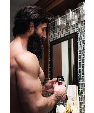 Beard Balm - The Beard Struggle Warrior's Platinum Collection Aesir's Triumph - 50g - 100% Natural Plant-Based Ingredients - Buy Online on SooperMarket.com