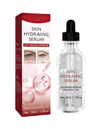 MIELIKKI Hydrating Serum for Face Hyaluronic Acid Anti-Aging Face Serum Plump Skin and Reduce Wrinkles Moisturizing Treatment for Wrinkles Dry Dull Skin