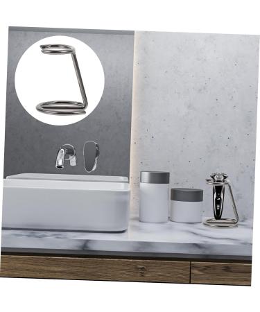 Housoutil Razor Holder & Brush Stand - Men's Safety Razor Storage Organizer for Bathroom | Durable Ferroalloy Shaving Tools - Buy Online on SooperMarket.com