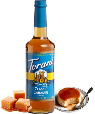 Torani SugarFree Classic Caramel Syrup With Splenda - 25 oz - Buy Online on SooperMarket.com