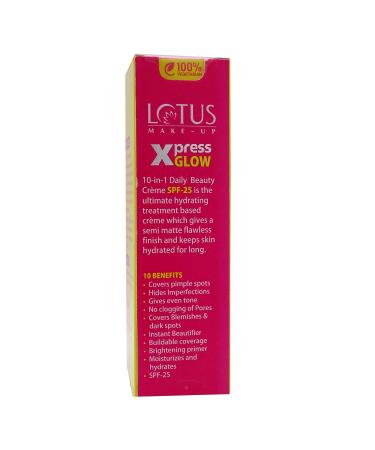 Buy Lotus Herbals Xpress Glow 10 in 1 Daily Beauty Cream - Bright Angel 30g | International Shipping Available - Buy Online on SooperMarket.com