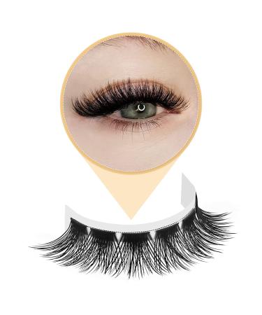 QUEWEL Mega-D Cluster Lashes 72 Pcs | C/D Curl 8-16mm | DIY Eyelash Extensions - Buy Online on SooperMarket.com