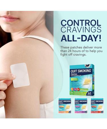 Quit Smoking with 3-in-1 Patches (8 Weeks Kit) - 60 Count - Buy Online on SooperMarket.com