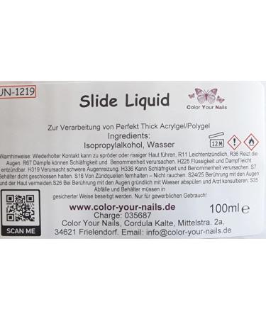 Buy Slide Liquid for Acrylic Gel Processing - 100ml Made in Germany | International Shipping Available - Buy Online on SooperMarket.com