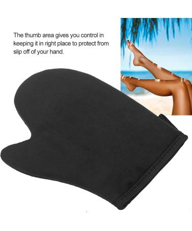 Self Tanning Mitt Face Body Double Sided Applicator Glove with Thumb Soft Tanner Gloves Reusable Washable Tan Mitt for Lotion Mousse Summer Artifact - Buy Online on SooperMarket.com