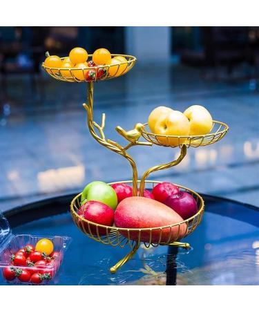 Kitchen Countertop Fruit Rack Fruit Basket Fruit Bowl Fruit Basket Bowl Fruit Basket Gold Fruit Bowl Table Decoration Fruit Basket Fruit Racks Vegetable Snacks Holder Fruit Racks (Color : 3 Tier) - Buy Online on SooperMarket.com
