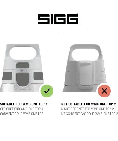 Buy SIGG WMB One Top Closure - Leak-Proof One-Handed Spare Part for Sigg Drinking Bottles - International Shipping Available - Buy Online on SooperMarket.com