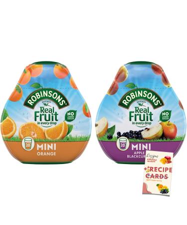 Robinsons Mini - Apple & Blackcurrant and Orange - No Added Sugar Low Calorie 2 x 66ml