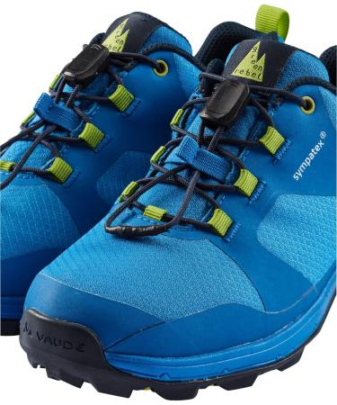 Vaude Lapita II Low STX Children's Outdoor Shoes - Waterproof Hiking Shoes for Boys & Girls - 33 EU - Radiate Blue Eclipse - Buy Online on SooperMarket.com