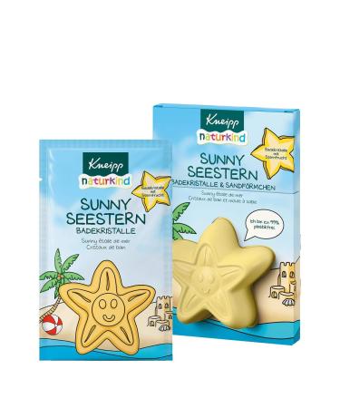 KNEIPP naturkind bath crystal Sunny starfish with shape 60 g
