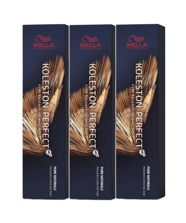 Wella Professionals Koleston Perfect ME KP Deep Brown 6/75 Dark Blonde Brown/Mahogany 3-pack Brown/Mahogany 3 pieces (1 pack)