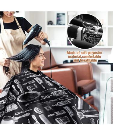 Professional Hair Cutting Cape - Adjustable Salon Barber Cape for Adults & Kids | Perfect Father's Day & Holiday Gift - Buy Online on SooperMarket.com