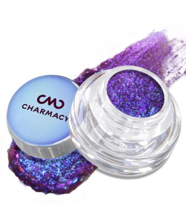 CHARMACY Multi Chrome Flakes Cream Chameleon Gel Eyeshadow  Highly Pigmented Long Lasting  Sparkle Metallic Eyeshadow Makeup  2.8g (05)