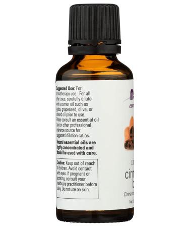 Now Foods Cinnamon Bark Essential Oil 1 oz | Natural Aromatherapy & Wellness - Buy Online on SooperMarket.com