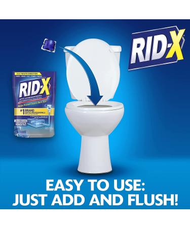 RID-X Septic Treatment Septi-Pacs - 2 Month Supply (2.1 oz) | Pack of 1 - Buy Online on SooperMarket.com