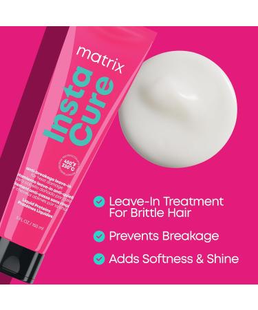 Matrix Instacure Anti-Breakage Leave-In Hair Treatment | Repair Damaged Hair | Heat Protection | Sulfate-Free & Vegan | 5.1 oz - Shop Now - Buy Online on SooperMarket.com