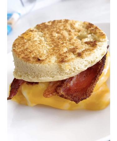 Keto Pancake & Waffle Mix | Fluffy, Gluten-Free, Grain-Free, Dairy-Free | Low Carb & Sugar-Free | Just Add Water | 3g Net Carbs | Baking Mix for Pancakes, Waffles, Cupcakes, Bread | English Muffins - Buy Online on SooperMarket.com