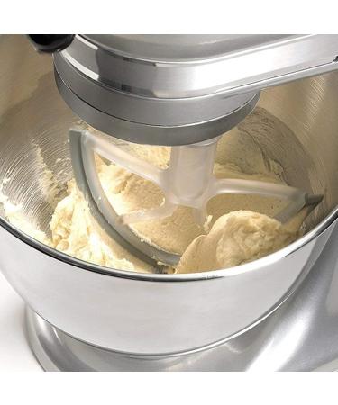 Plastic Flex Edge Beater for 5QT Bowl-Lift Stand Mixer Blender Whip Mixing Head Replacement Paddle Parts Kitchen Aid Mixer Attachment - Buy Online on SooperMarket.com