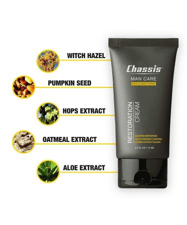 Chassis Man Care 5-In-1 Shower Primer - 9.5 fl oz | Dual-Action Body Wash & Grooming - Buy Online on SooperMarket.com