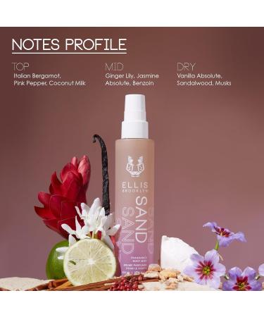 Ellis Brooklyn SAND Hair And Body Mist - Gourmand Musk Perfume with Italian Bergamot Ginger Lily & Vanilla Absolute Vegan Perfume Made In The USA Sand 1.69 Fl Oz (Pack of 1) - Buy Online on SooperMarket.com