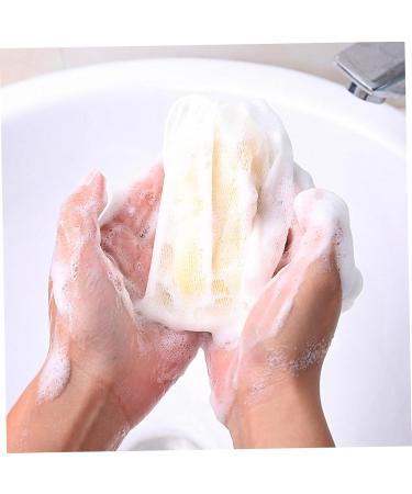 Baluue 40pcs Soap Bag Soap Net Foaming Net Bar Soap Face Soap Mesh Cosmetic Bag Soap Bar Foamer Bag Nylon 12x9.5cm Random Color - Buy Online on SooperMarket.com