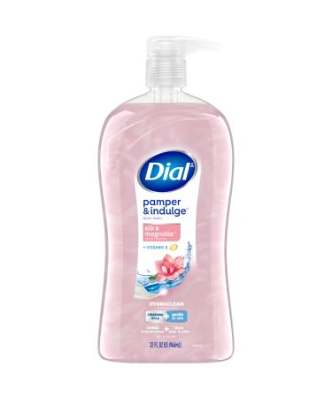 Dial Body Wash  Pamper & Indulge  Silk & Magnolia  32 fl oz