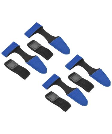 PATIKIL Fishing Rod Tip Cover and Tie Cane Sleeve Protector Case Fastening Straps Accessories Blue