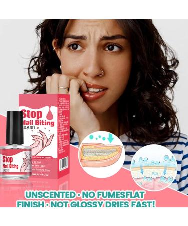 Teksome Nail Biting Polish For Kids | 10ML Anti Bite Nail Polish | Stop Nail Biting Finger Nail Biting Polish Stop Biting Nails Kids Dual-Effect For Kids And Adults - Buy Online on SooperMarket.com