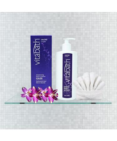 Vitabath Orchid Intrigue Moisturizing Bath & Shower Gel - 21 oz - Hydrating & Soothing Body Cleanser - Buy Online on SooperMarket.com