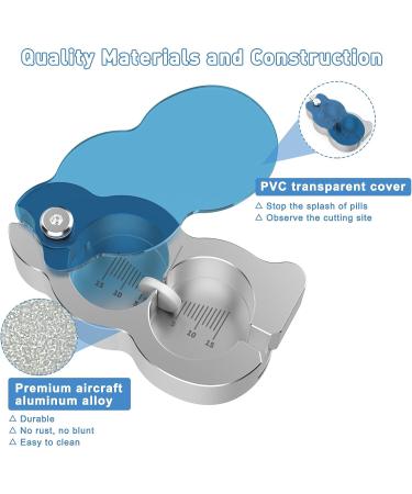 Pill Cutter and Crusher - Professional Grade Splitter for Small Pills - Buy Online on SooperMarket.com