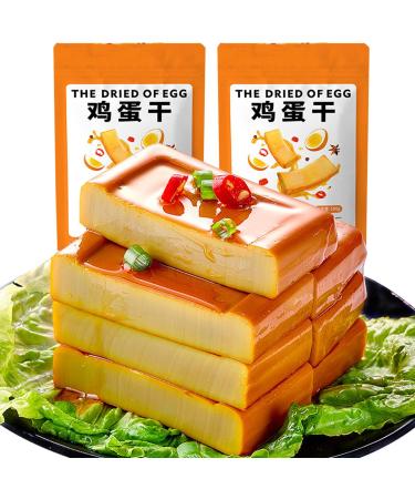Dried tofu Snack Egg Tofu Delicious Snacks 160g Instant Snack Spicy Strip Vegetarian Dried tofu