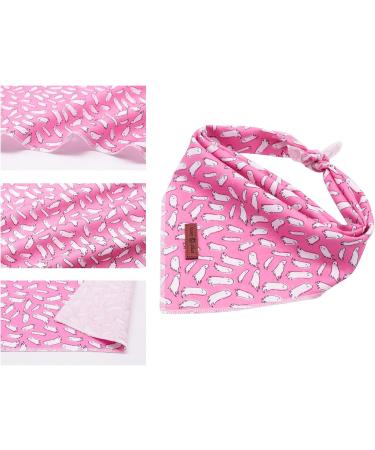 Lionet Paws Halloween Dog Bandana - Ghost Triangle Scarf for Small Medium & Large Dogs (Pack of 1) - Perfect Pet Costume Accessory - Buy Online on SooperMarket.com