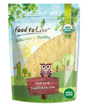 Food to Live Organic Millet Flour (Non-GMO, Stone Ground, Unbleached, Unbromated, Raw, Vegan, Bulk, Product of the USA)  4 Pounds 4 Pound (Pack of 1)