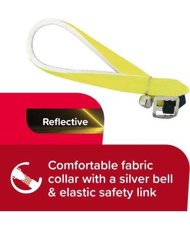 Beaphar Soft Flea Collar for Cats Kills Fleas For up to 4 Months Veterinary Medicine Adjustable With Safety Mechanism Reflective Finish for More Visibility at Night 1 x Reflective Collar - Buy Online on SooperMarket.com