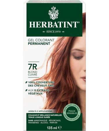 Herbatint 7R Copper Blonde Hair Dye - Natural & Vegan Formula - Buy Online on SooperMarket.com