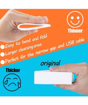 100 Count Disposable Magic Sponge Eraser Sheets - Thin Nano Cleaning Wipes for Hard-to-Reach Places - Buy Online on SooperMarket.com