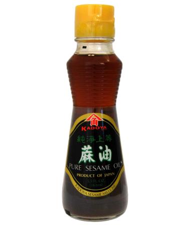 Kadoya 100% Pure Sesame Oil 5.5 oz 5.5 Fl Oz (Pack of 1)