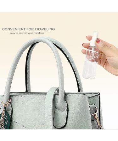 Symbah Small Spray Bottle 100ml Atomiser fine plastic Refillable Mist Empaty Spray Bottles for Traveling Make-up Skincare Cleaning Liquids 3 PCS with Funnel - Buy Online on SooperMarket.com
