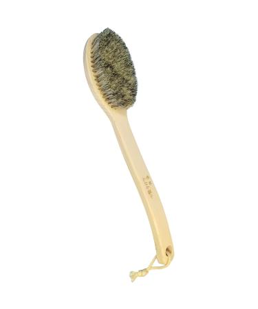 Japanese Body Brush for Bath or Dry Brushing  Exfoliation  Cellulite Treatment  Long Handle  Hard