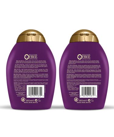 OGX Thick & Full Biotin & Collagen Shampoo & Conditioner Set 13 Fl Oz (Pack of 2) - Purple - Buy Online on SooperMarket.com