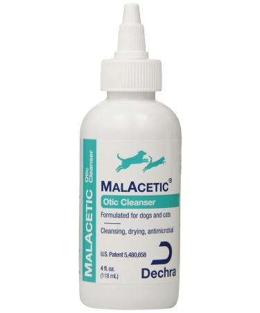 Dechra MalAcetic Otic Pet Ear Cleanser 4 oz