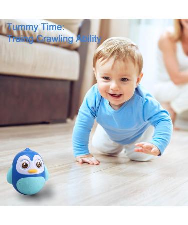 Buy Alyoen Penguin Wobbling Toy for Babies | Musical Roly Poly Tumbler for 6-12 Months | International Shipping - Buy Online on SooperMarket.com