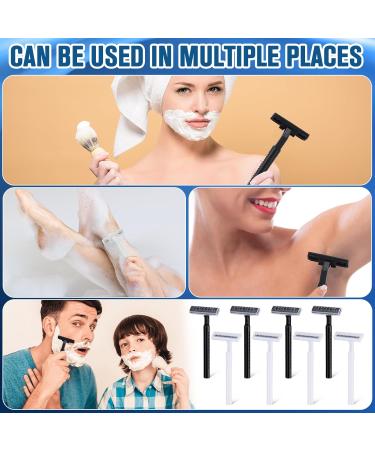 Lasnten 400 Pcs Disposable Razors - Twin Blade Individually Wrapped Stainless Steel Shaving Razors for Men & Women - Ideal for Hotels Shelters & Nursing Homes - Buy Online on SooperMarket.com