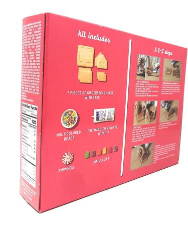 Medium Gingerbread House Kit - Easy to Build - Create-A-Treat - Buy Online on SooperMarket.com
