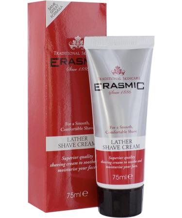 Erasmic Lather Shave Cream 75ml - Smooth and Comfortable Shave Experience - Buy Online on SooperMarket.com