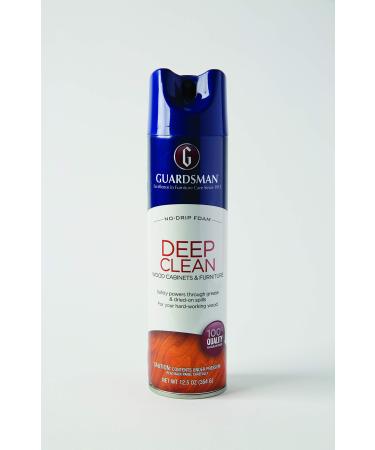Guardsman Deep Clean - Purifying Wood Cleaner - 12.5 oz Streak Free, Doesn't Attract Dust 460500,Original Version,12 oz