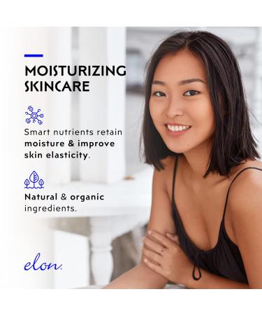 Elon Hyaluronic Acid Serum for Face & Neck - Revitalizing Vitamin C & Jojoba Oil Facial Serum for Deep Hydration & Collagen Boost - All Skin Types - Buy Online on SooperMarket.com