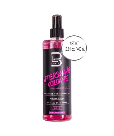 L3 Level 3 After Shave Spray Cologne - Softens Skin - Refreshes and Relieves Face and Skin - Moisturizing Formula Level Three After Shaving Rose 13.5 Fl Oz (Pack of 1) - Buy Online on SooperMarket.com