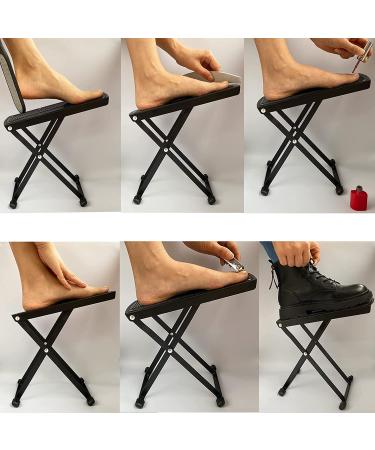 Pedicure Foot Rest Stand | Beauty Footrest for Pedicures | Adjustable & Non-Slip | Home Foot Spa Toenail Care - Buy Online on SooperMarket.com